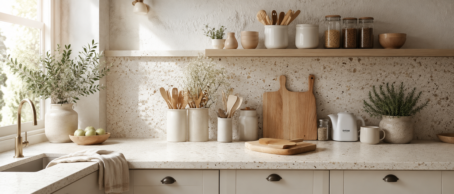 Kitchen as part of everyday home life